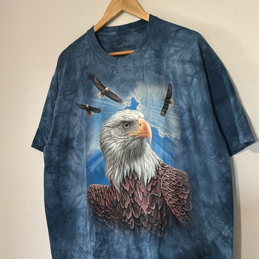 Vintage The Mountain Eagle Tie-Dye T-Shirt / XXL / 2009 - Picture 2 of 6